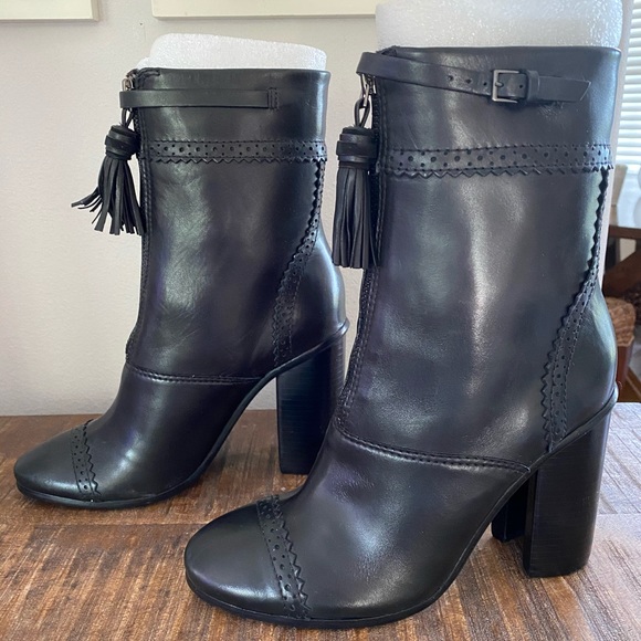 Tory Burch “Huxley” Black Ankle Boots - Picture 7 of 7